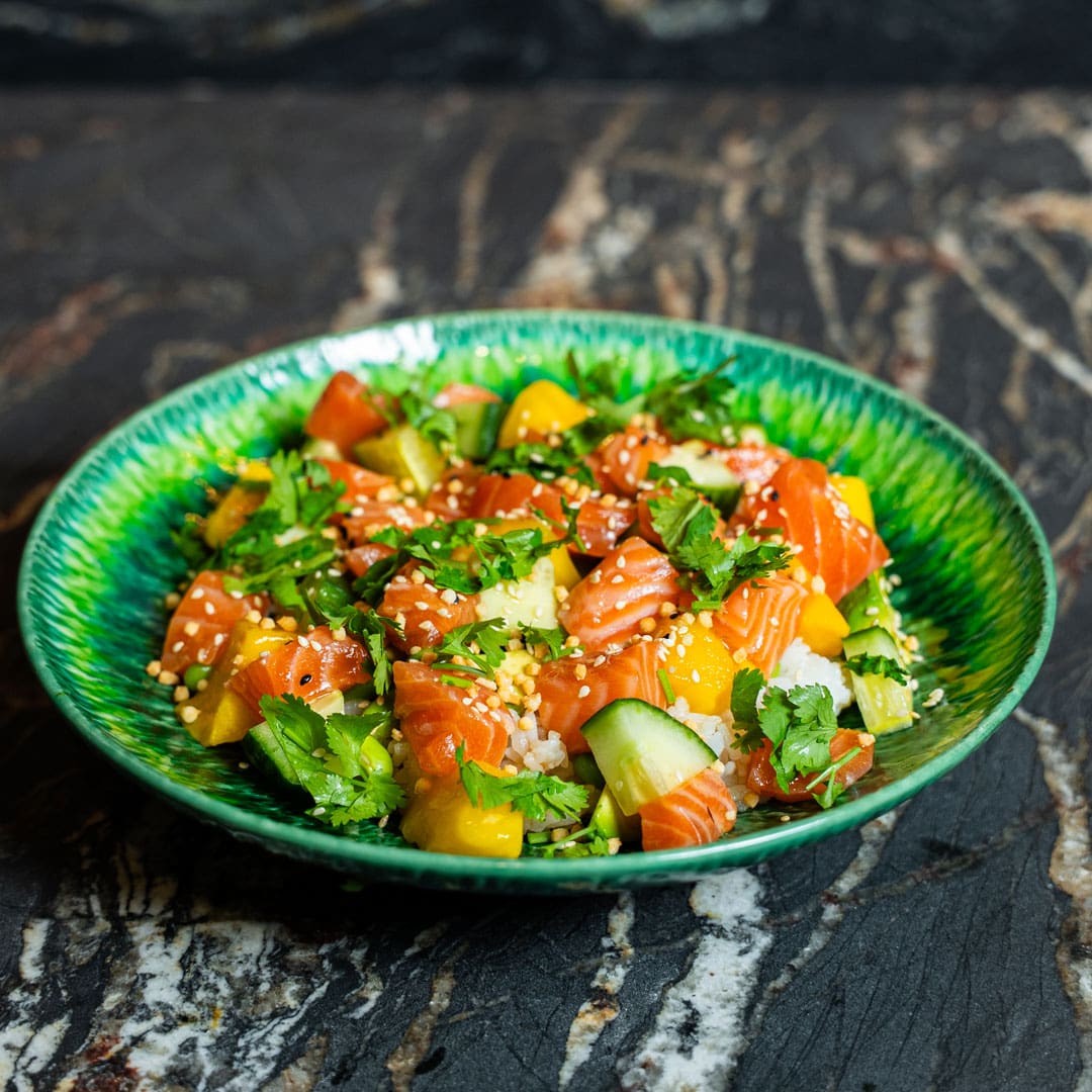 Ponzu Salmon Bowl